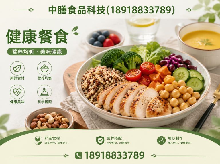 松江区中膳食品科技展示图